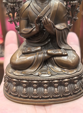班智达/萨迦班智达/萨迦五祖/萨迦派祖师/10cm红铜佛像佛堂摆件
