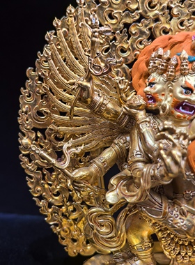 马头明王/马头金刚/马首金刚/多杰/15cm尼泊尔工艺佛像梵天造像