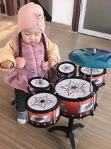 Rack-drumbeat children beginners beating drum toy baby starter jazz drum boy girl knocks on drumbeat force development