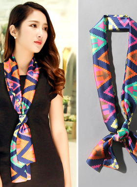 项链百搭装饰品围脖挂件方巾吊坠