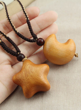 唐装T恤百搭简约复古项链民族风毛衣链男女国风衣服配饰挂件吊坠