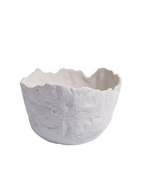 软装样板房磨砂黑白色插花艺摆件