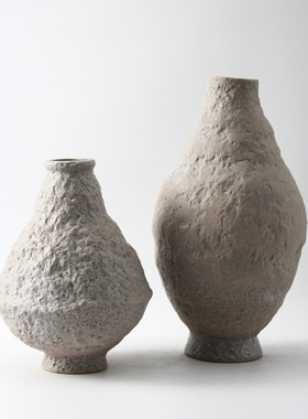 景德镇手工陶瓷花瓶摆件复古花器