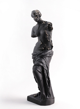 希腊女神欧式风样板间售楼处雕塑