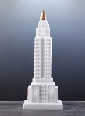 建筑系列软装饰品尖塔工艺品摆件