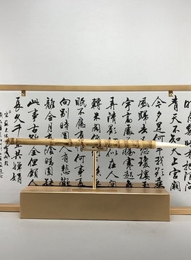 新中式风亚克力毛笔架软装饰品