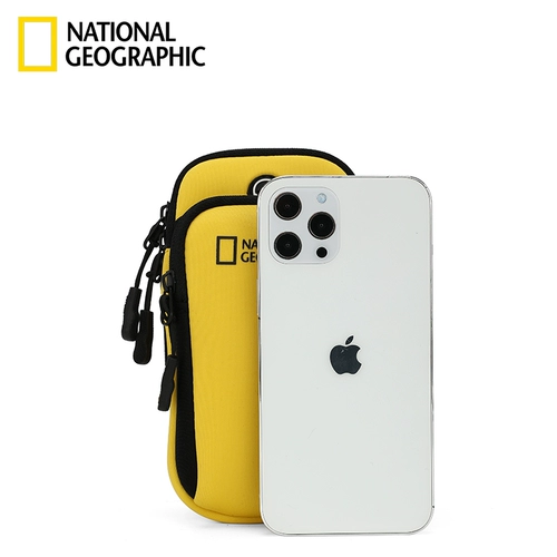 National geographic, сумка на руку подходит для мужчин и женщин, универсальный мобильный телефон, спортивные нарукавники, сумка на запястье для спортзала, дышащее снаряжение, для бега