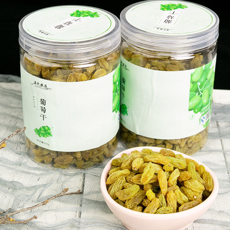 莫卡农庄网红新疆特产一级葡萄干 莫卡农庄葡萄干