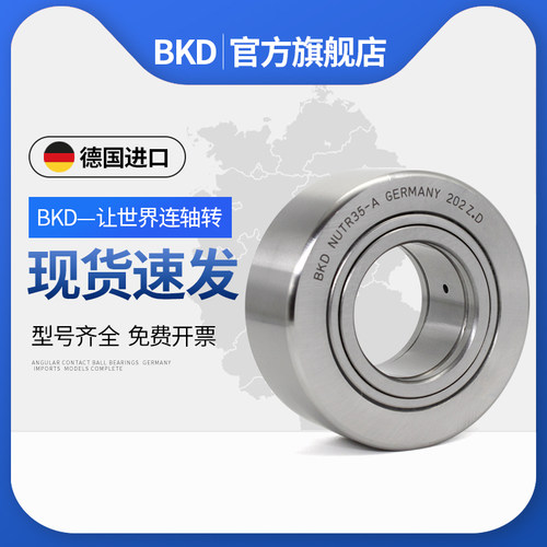 德国BKD进口滚轮滚针轴承NUTR10 12 15 17 20 25 30 35 40 45PP-A - 图1