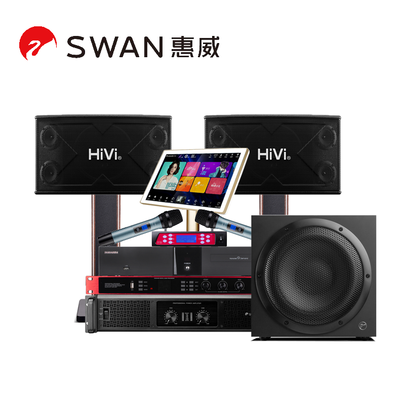 Kx1000 karaoke machine Hivi amplifier set