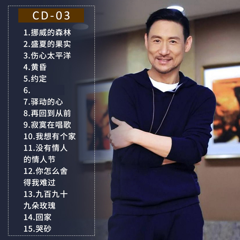 汽车载cd碟片经典老歌一人一首成名曲无损音乐铂金唱片车用光盘 - 图2