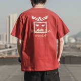 Летняя трендовая хлопковая футболка с коротким рукавом, круглый воротник