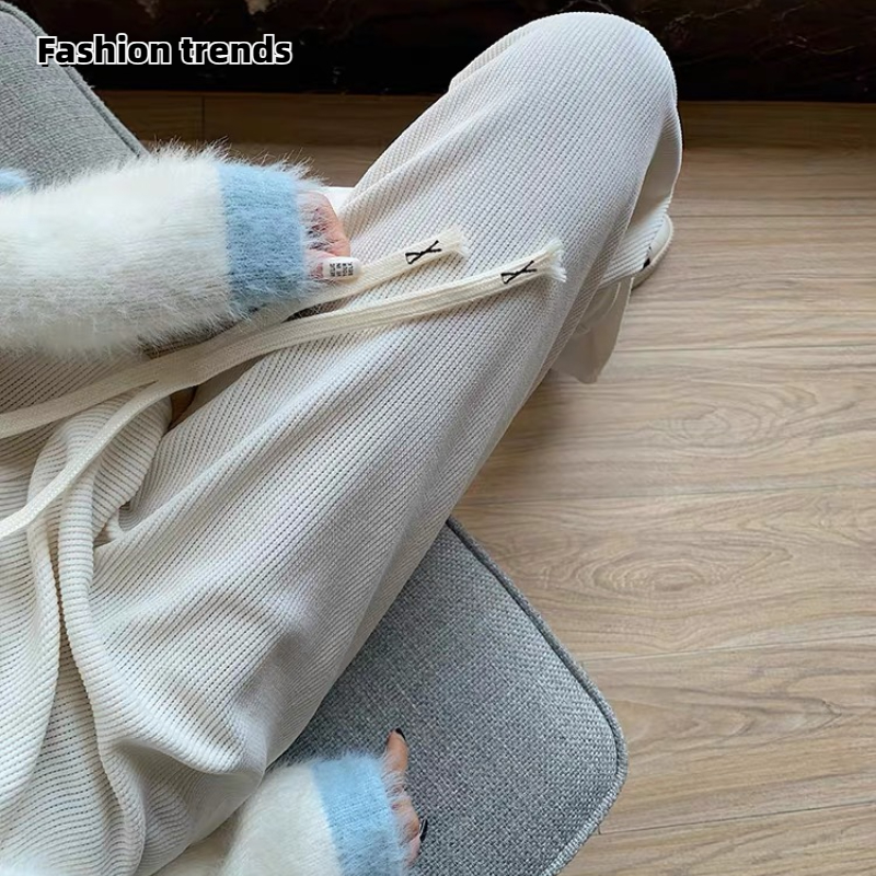 Fashiontrends灯芯绒阔腿裤