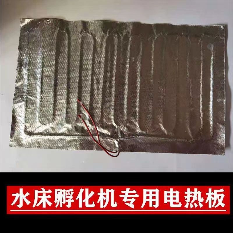 简易孵化器水床加热板带温控器电热板配件养殖保温片受精种蛋水箱-图0