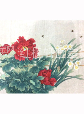 大幅熟宣纸包邮工笔画白描底稿
