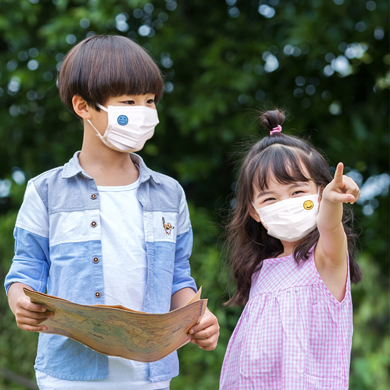 口罩贴纸 小图案时尚中国风儿童女孩卡通清新个性可爱文字diy贴纸