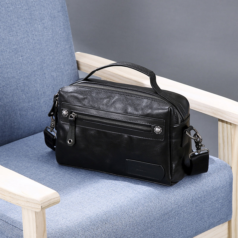 真皮男包2022新款男士休闲斜挎包包 wmnuo男士包袋