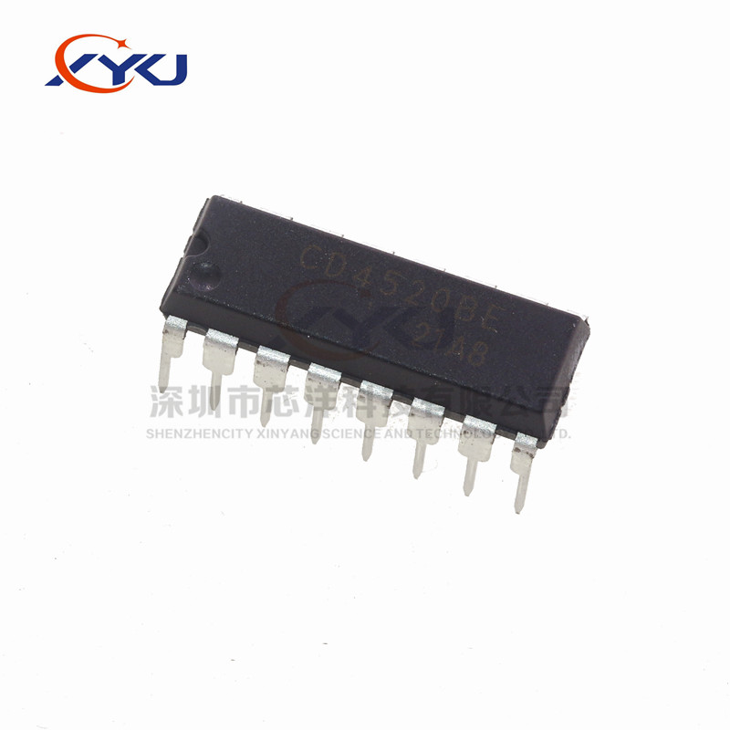 全新原装 CD4520BE CD4520 直插 DIP-16 双4位二进制计数器 - 图1
