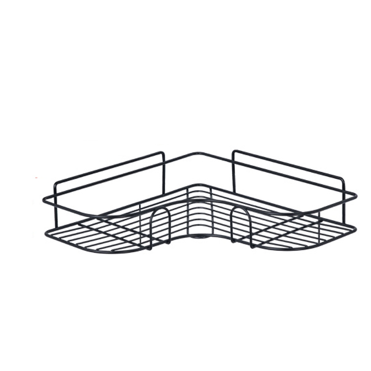 浴室三角架转角置物架免打孔墙壁挂式厨房洗漱台厕所卫生间收纳架-图3