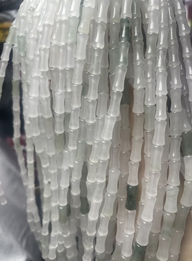 天山翠散珠水晶手串半成品串珠DIY手工手链饰品配件隔珠圆珠