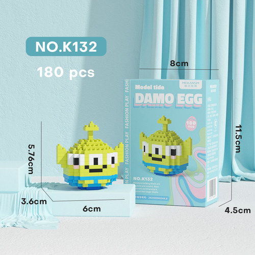 胡迪巴斯光年积木玩具总动员女孩系列益智拼装玩具卡通摆件礼物男 - 图1