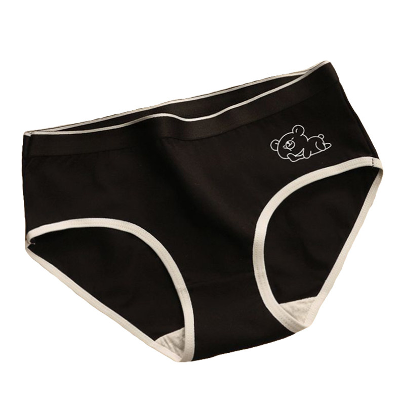 女生内裤女纯棉2025新款女士少女式中腰抗菌全棉裆秋冬季三角短裤,淘宝优惠券,粉丝福利购,淘宝优惠卷