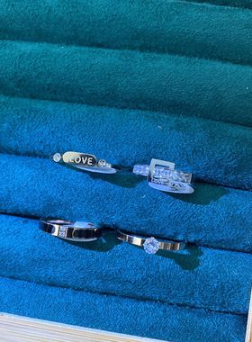 其他女钛钢日韩保色戒指10元以上