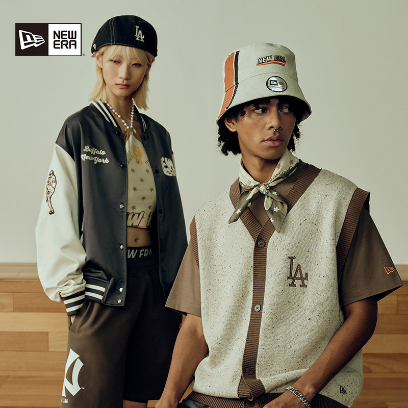 New Era纽亦华秋冬重磅新款美式复古棒球服夹克情侣刺绣休闲外套,淘宝优惠券,粉丝福利购,淘宝优惠卷