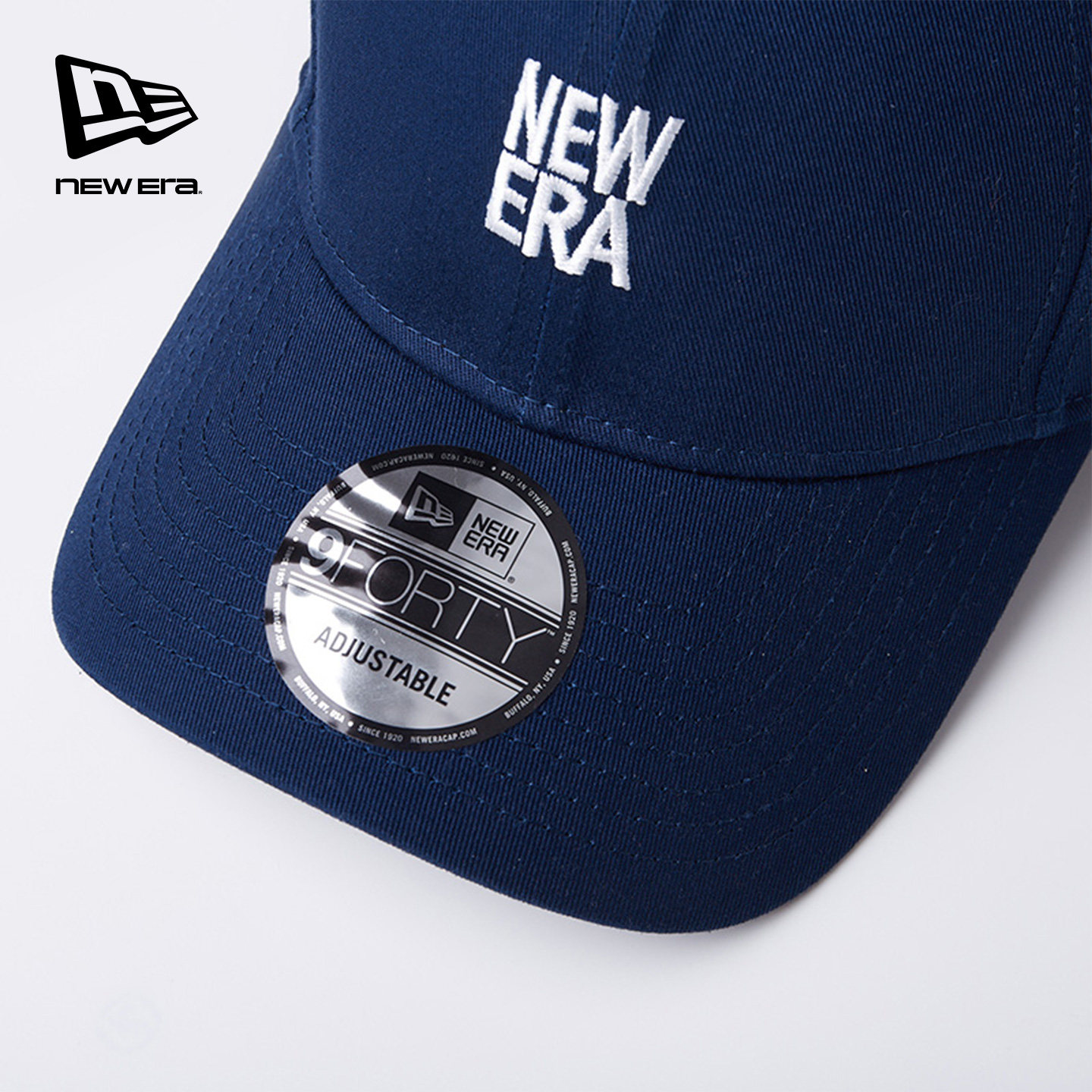 New Era纽亦华2025秋季新款硬顶棒球帽字母LOGO刺绣遮阳男女潮940 - 图2