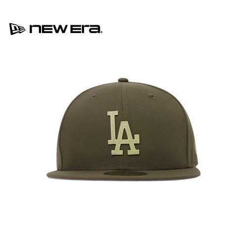 NEW ERA纽亦华MLB联名大LOGO运动复古全封平檐棒球帽硬顶NE5950 - 图0