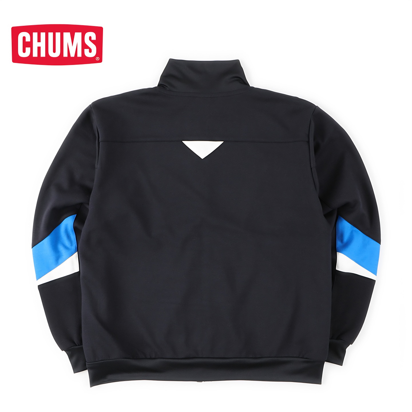 CHUMS洽洽鸟户外男拼接运动休闲外套时尚复古运动服上衣CH00-1288 - 图1