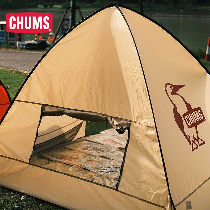 CHUMS洽洽鸟 高颜值户外露营公园便携式全自动帐篷儿童CH621773 - 图0