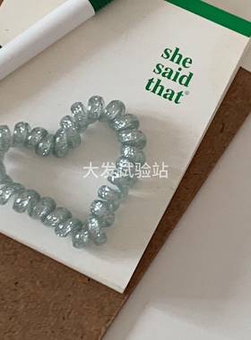 头绳闪闪发光银葱少女头绳皮筋