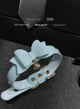 PuppyJoy独家「蝴蝶结恋人」choker项圈高级手工定制