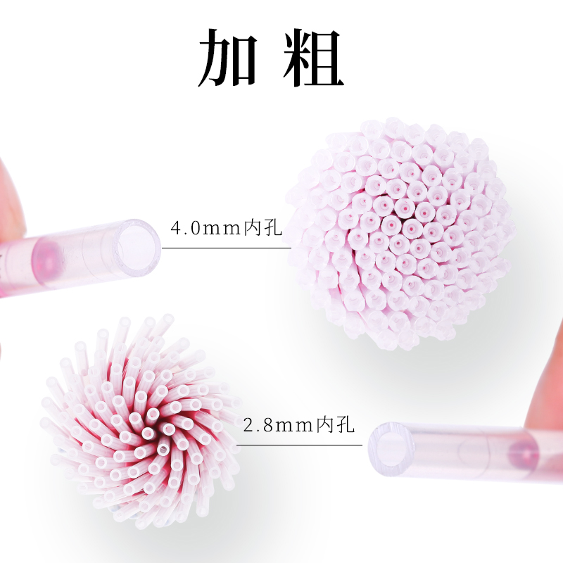 芮翔100支高温消失笔芯粗杆4.0褪色笔服装皮革专用熨烫加热自动退色热制衣鞋布料划线笔大容量水银笔批发包邮-图2