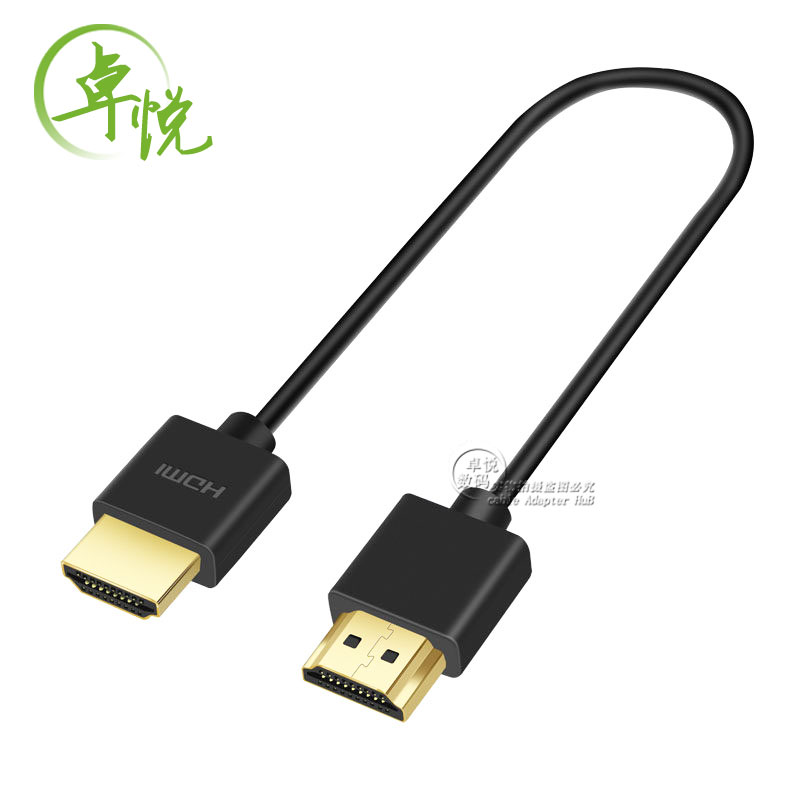 HDMI2.0超细短线 弹簧线伸缩线 相机连接线监视器线4K*2k60P - 图3