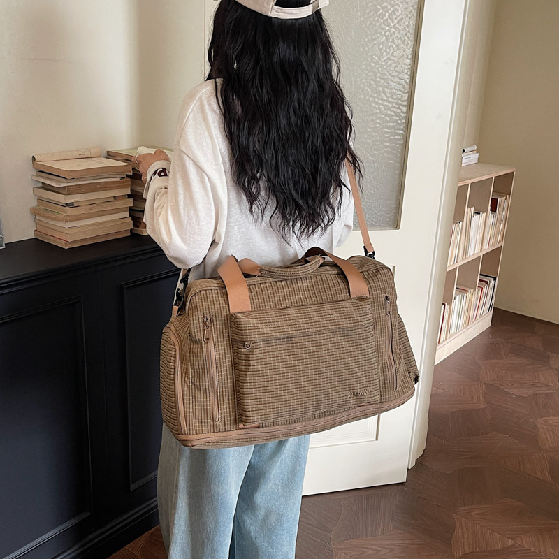 Large-capacity travel bag, short-distance boarding bag, business trip handbag, lightweight storage, maternity luggage bag, sports fitness bag