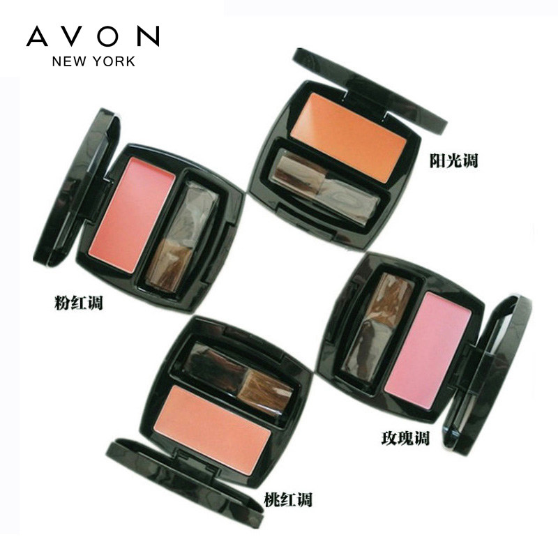 雅芳光影修颜腮红6.23 g细腻粉末 avon雅芳晨曦腮红/胭脂