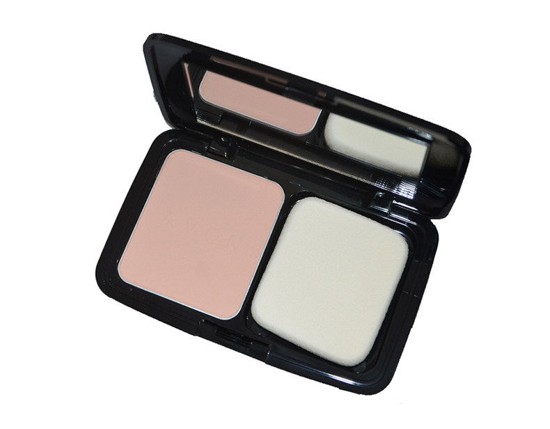 雅芳光影修颜两用定妆细腻保湿粉饼 avon雅芳晨曦粉饼