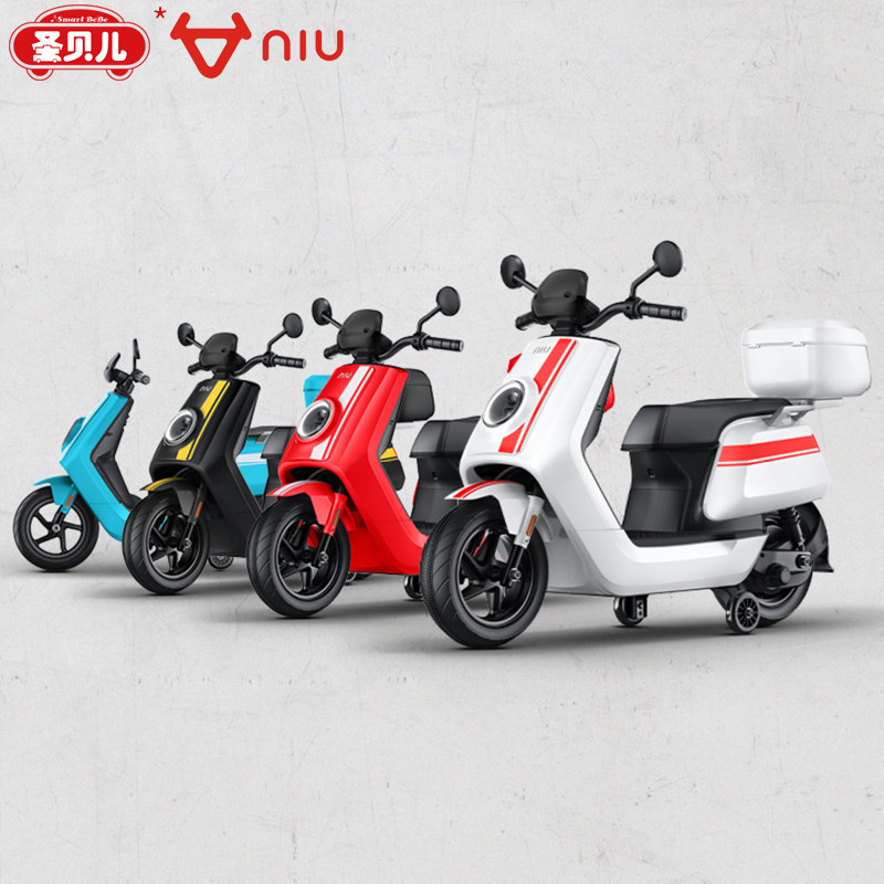 小牛电动儿童3-6岁双驱动摩托车 smartbebe儿童电动车