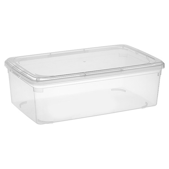 Transparent shoe storage artifact, space-saving shoe box