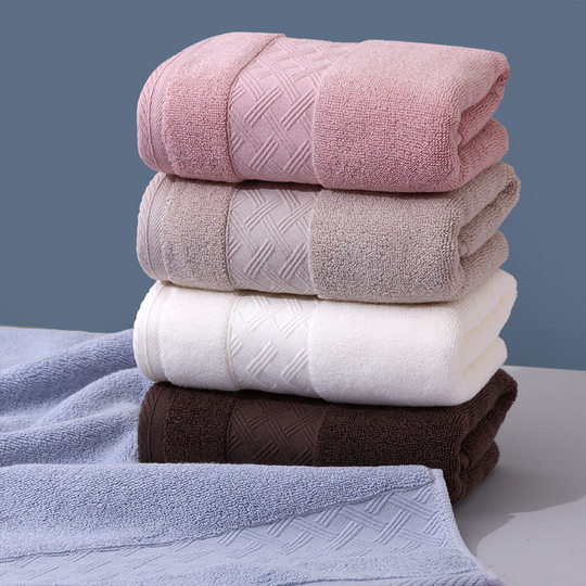 Полотенце однотонное, домашнее полотенце для лица, утолщенное, впитывающее воду