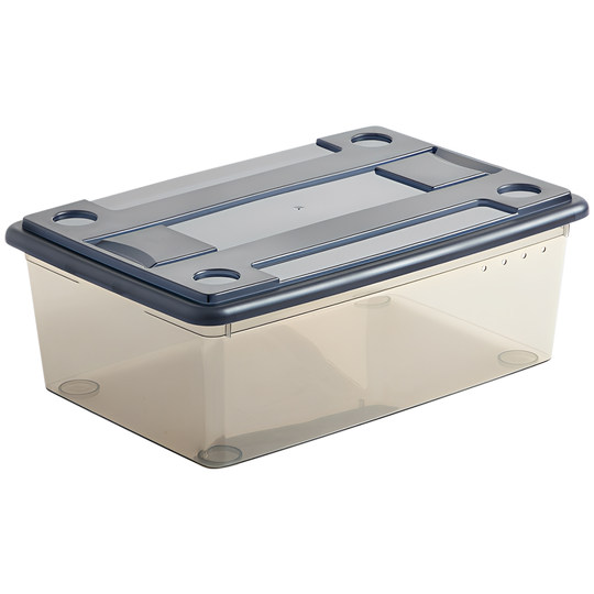 Home shoe box storage box with lid dustproof plastic