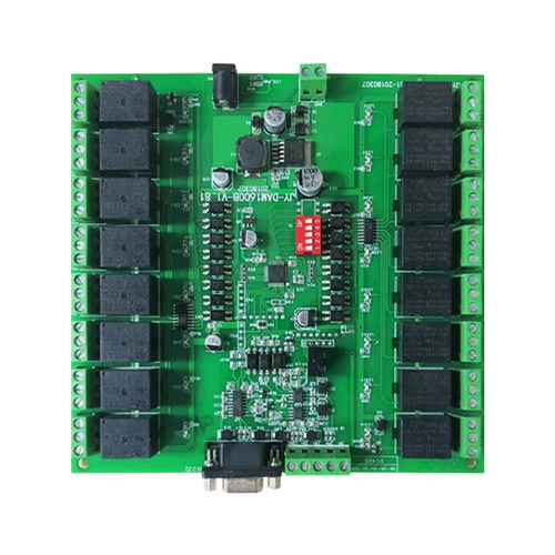 聚英16路继电器输出模块IO串口控制RS232RS485接口ModbusDAM1600B - 图3