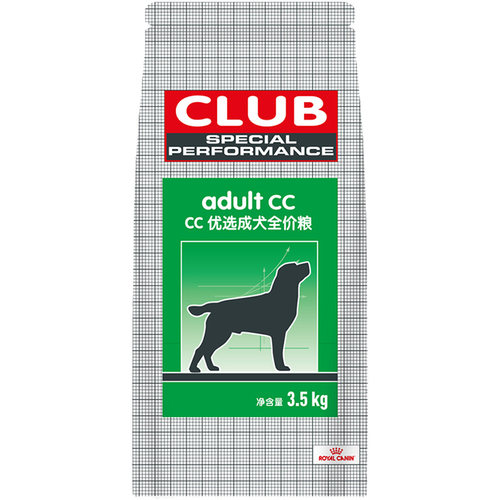 姜露宠物 皇家CC优选成犬狗粮3.5KG全犬种泰迪金毛通用犬粮club - 图3