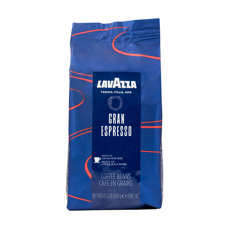 LAVAZZA拉瓦萨咖啡豆意式特浓醇香意大利原装进口espresso中烘1kg