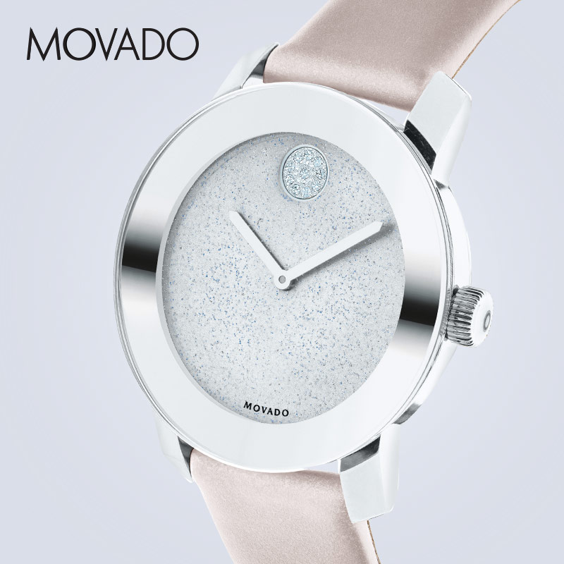 Movado/摩凡陀BOLD系列皮带石英手表女表瑞士简约时尚官方正品