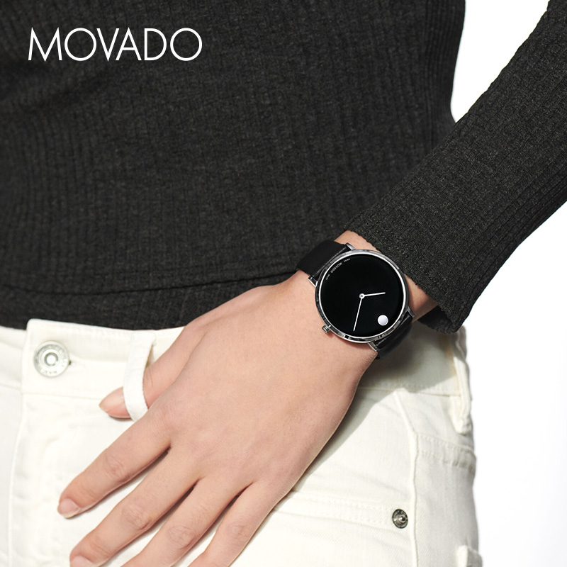 【李荣浩同款】Movado/摩凡陀博物馆系列手表男表瑞士时尚简约