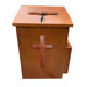 Solid wood new church donation box donation box supports mass customization