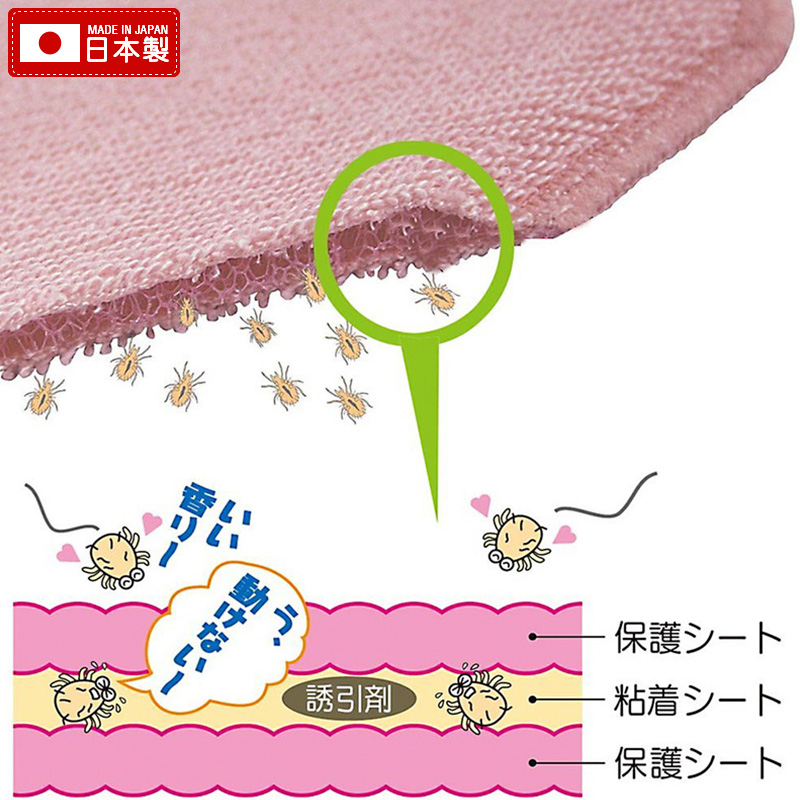 日本进口除螨包床上用除螨虫神器衣柜螨虫贴家用祛螨垫去螨虫克星 - 图1